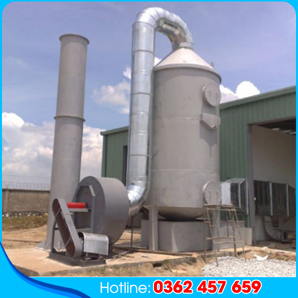 Tháp Đệm Lọc Hơi Khí Độc